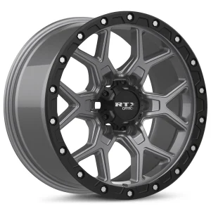 RTX Wheels – Storm – Gunmetal – 17″x8.5″ 20mm – All weather Wheels – 178605